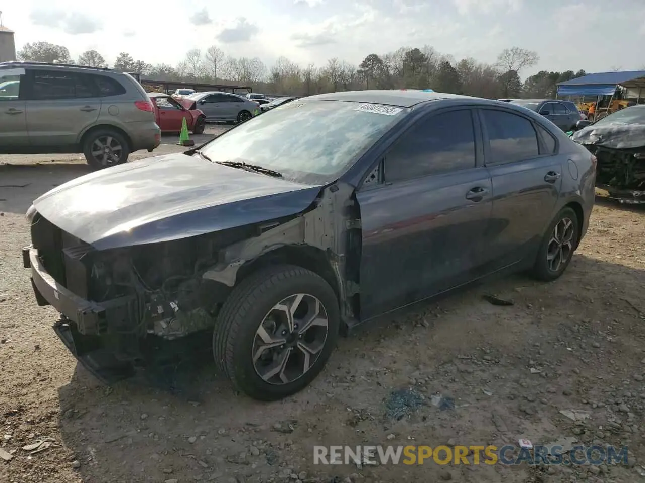 1 Photograph of a damaged car 3KPF24AD8LE155808 KIA FORTE 2020