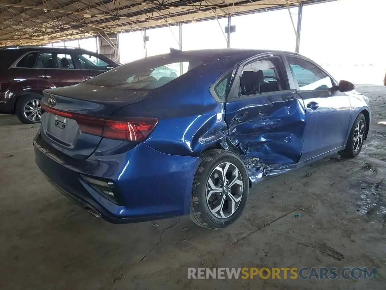 3 Photograph of a damaged car 3KPF24AD8LE159843 KIA FORTE 2020