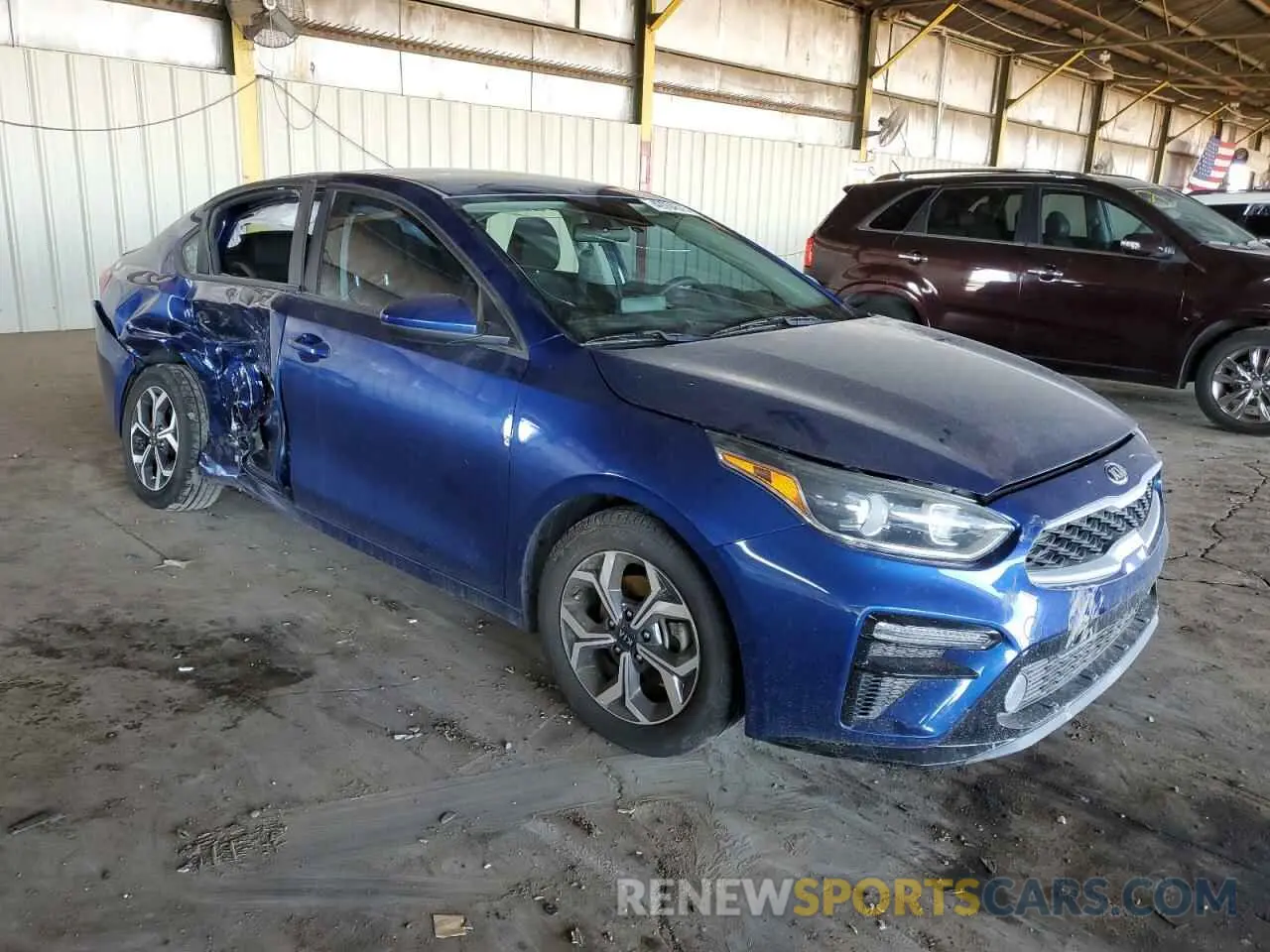 4 Photograph of a damaged car 3KPF24AD8LE159843 KIA FORTE 2020