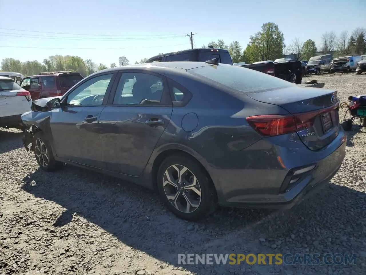 2 Photograph of a damaged car 3KPF24AD8LE170230 KIA FORTE 2020
