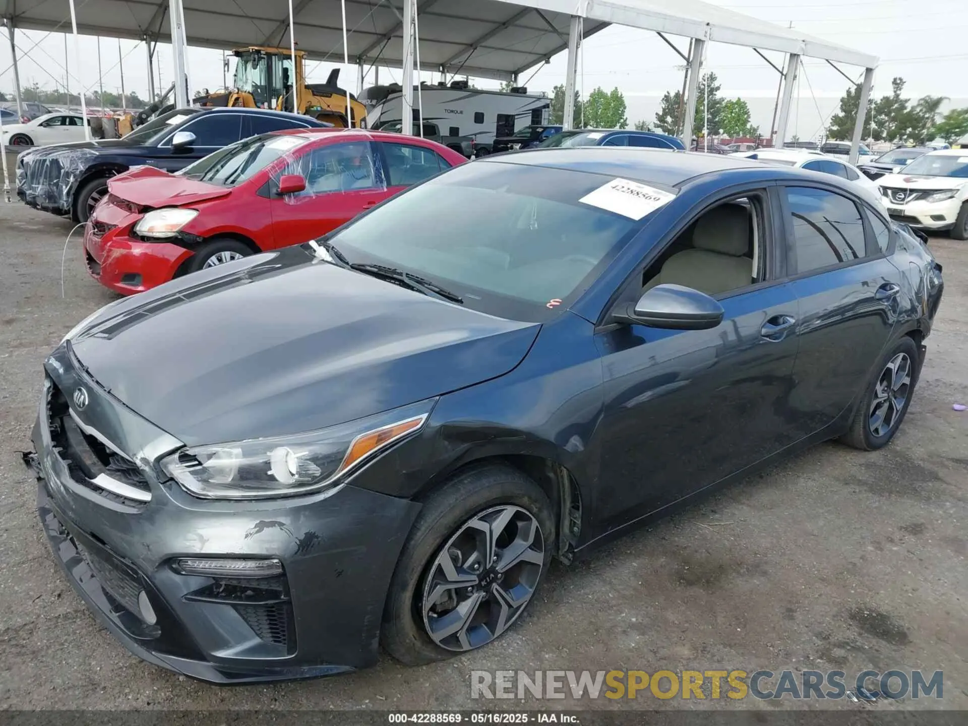 2 Photograph of a damaged car 3KPF24AD8LE177646 KIA FORTE 2020