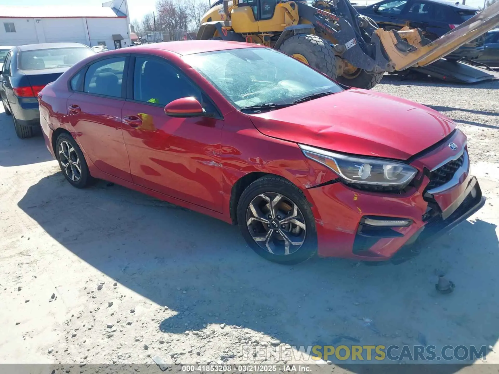 1 Photograph of a damaged car 3KPF24AD8LE182202 KIA FORTE 2020