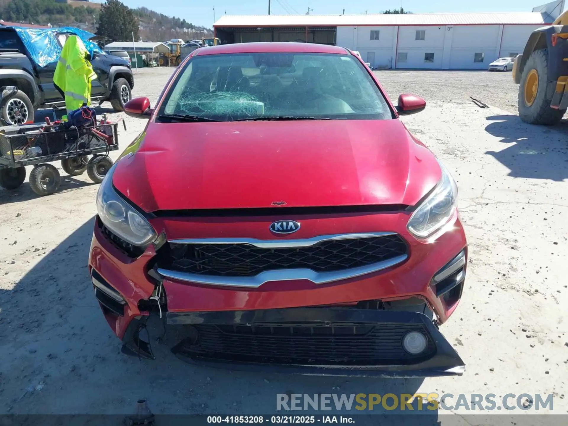 11 Photograph of a damaged car 3KPF24AD8LE182202 KIA FORTE 2020
