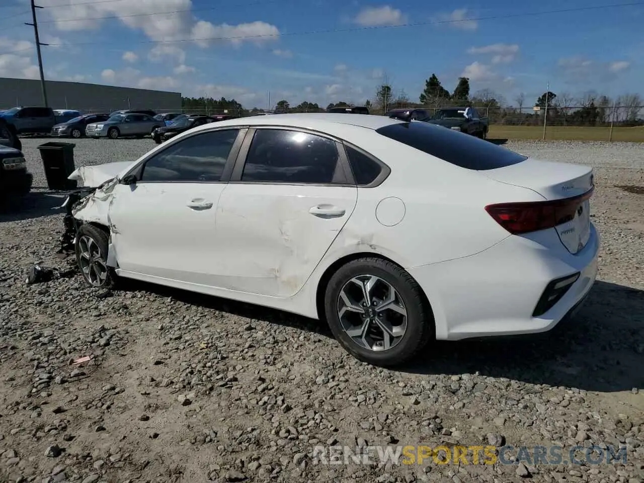2 Photograph of a damaged car 3KPF24AD8LE185388 KIA FORTE 2020