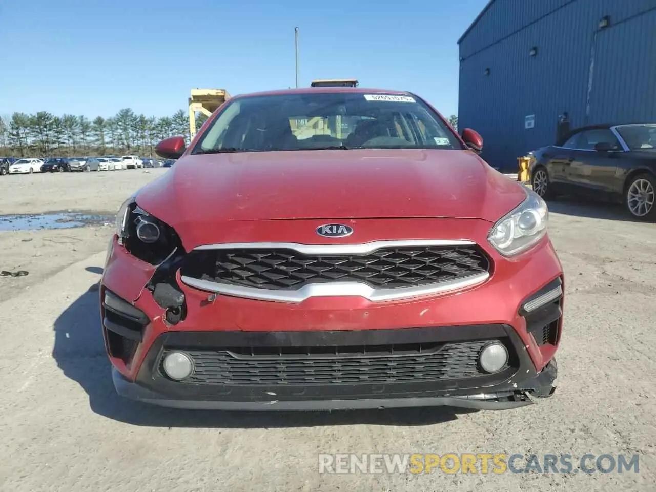 5 Photograph of a damaged car 3KPF24AD8LE192115 KIA FORTE 2020
