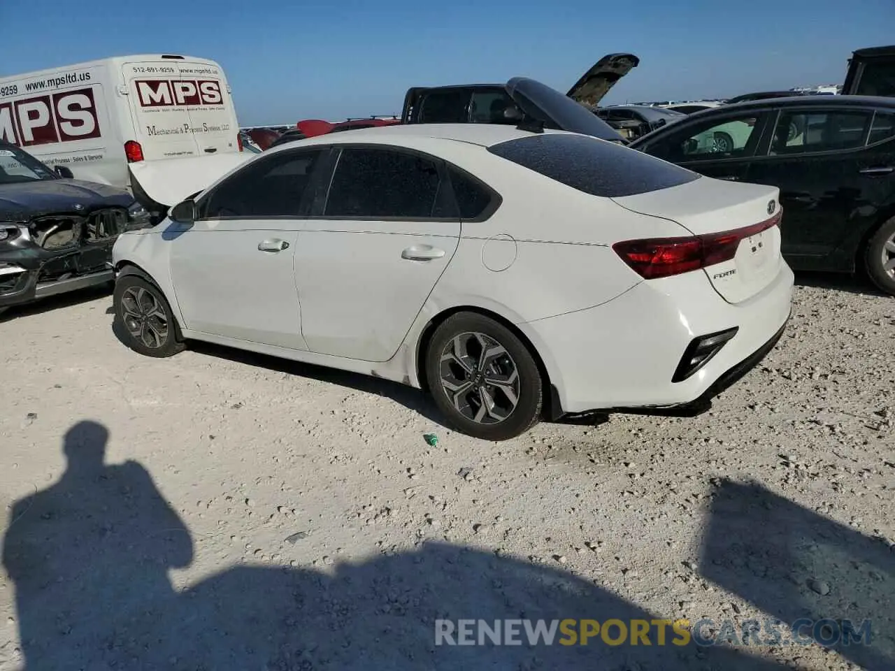 2 Photograph of a damaged car 3KPF24AD8LE196388 KIA FORTE 2020