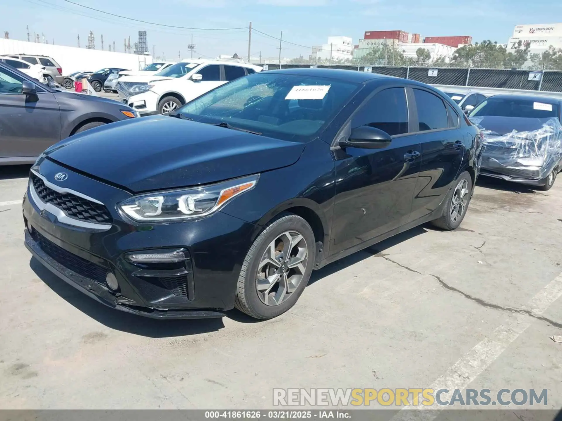 2 Photograph of a damaged car 3KPF24AD8LE200150 KIA FORTE 2020