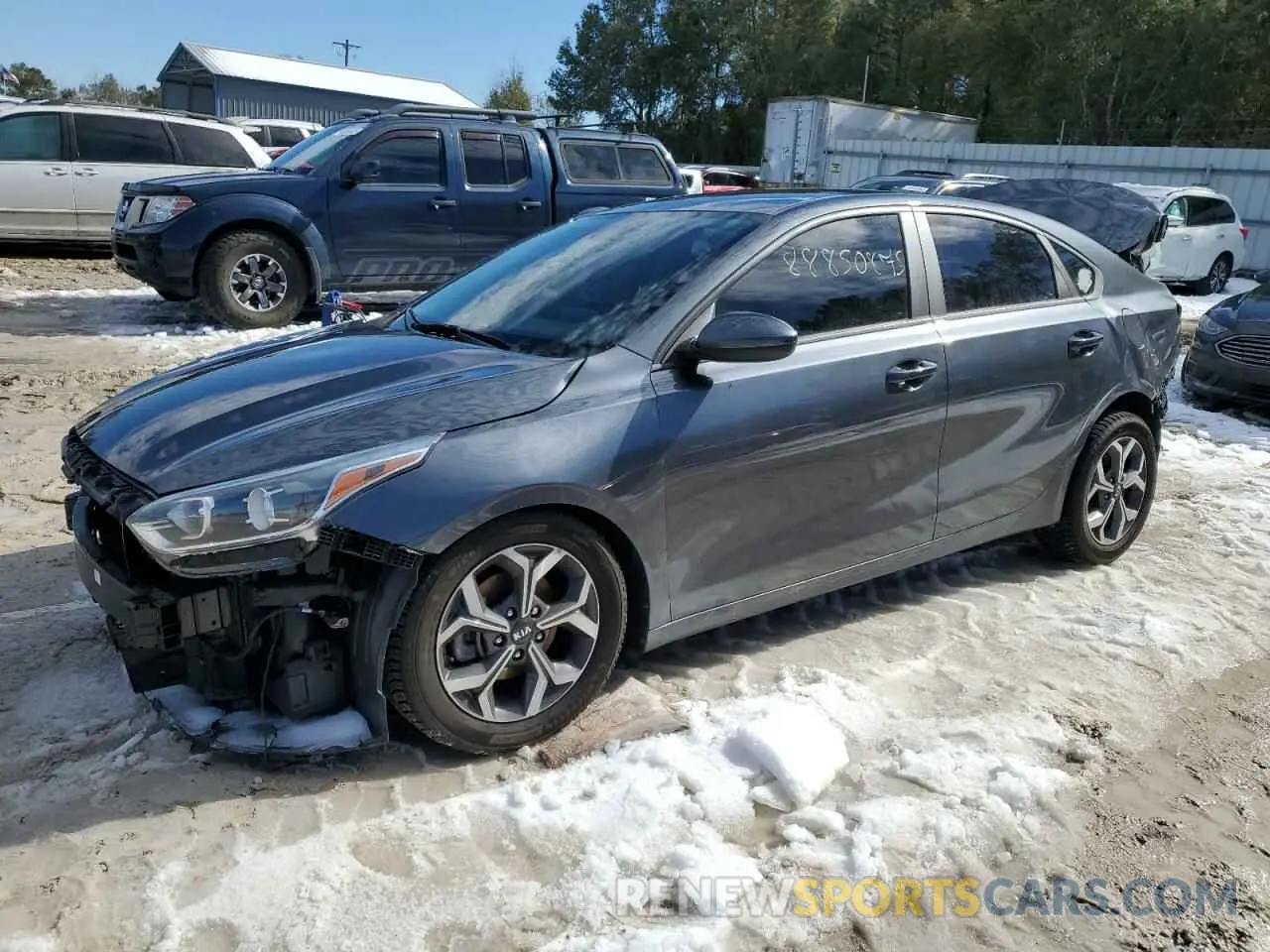 1 Photograph of a damaged car 3KPF24AD8LE210807 KIA FORTE 2020