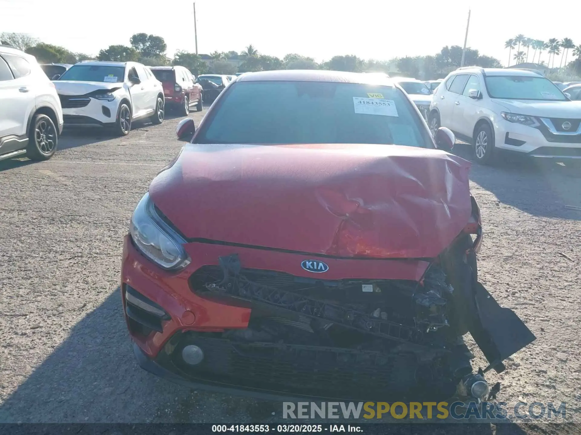 6 Photograph of a damaged car 3KPF24AD8LE212962 KIA FORTE 2020