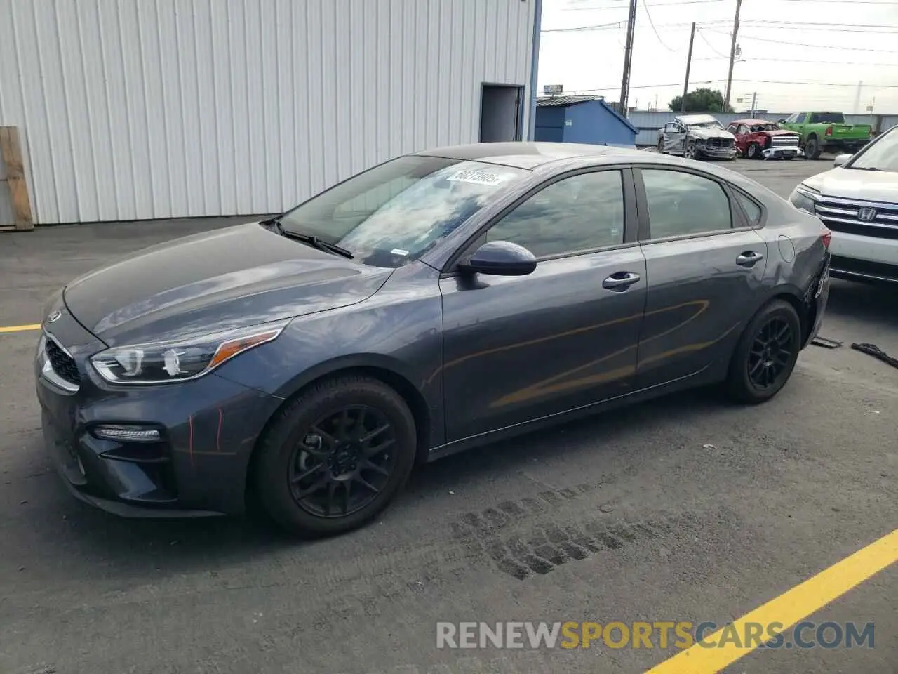1 Photograph of a damaged car 3KPF24AD8LE213237 KIA FORTE 2020