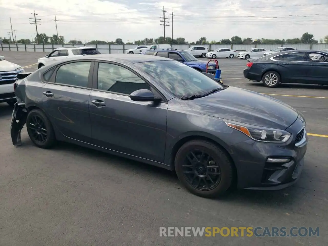 4 Photograph of a damaged car 3KPF24AD8LE213237 KIA FORTE 2020