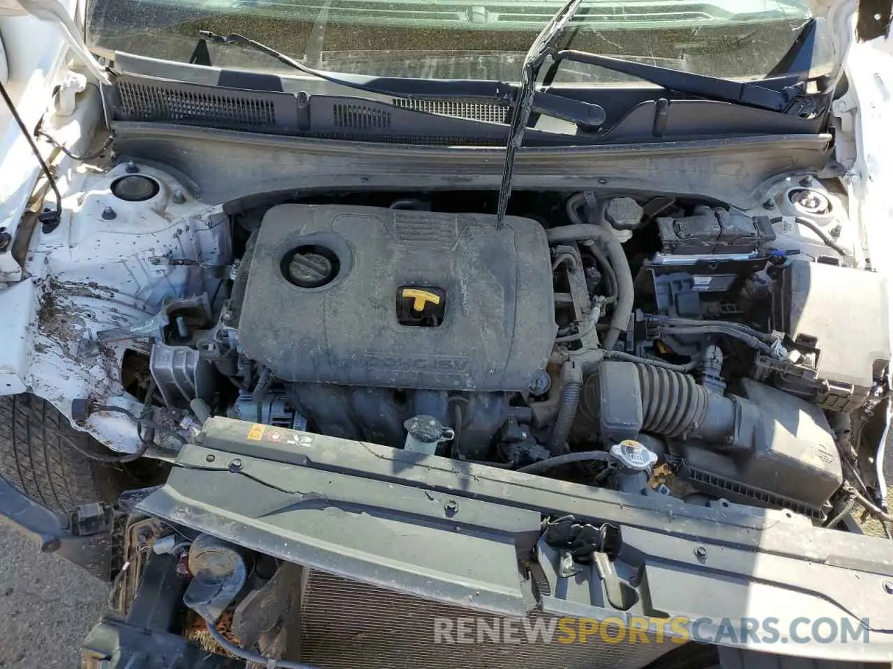 11 Photograph of a damaged car 3KPF24AD8LE222374 KIA FORTE 2020