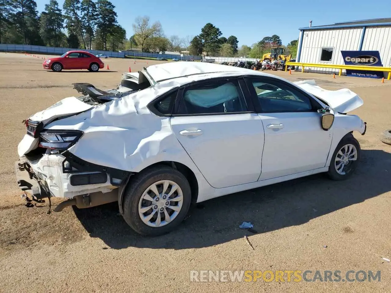 3 Photograph of a damaged car 3KPF24AD8LE222374 KIA FORTE 2020