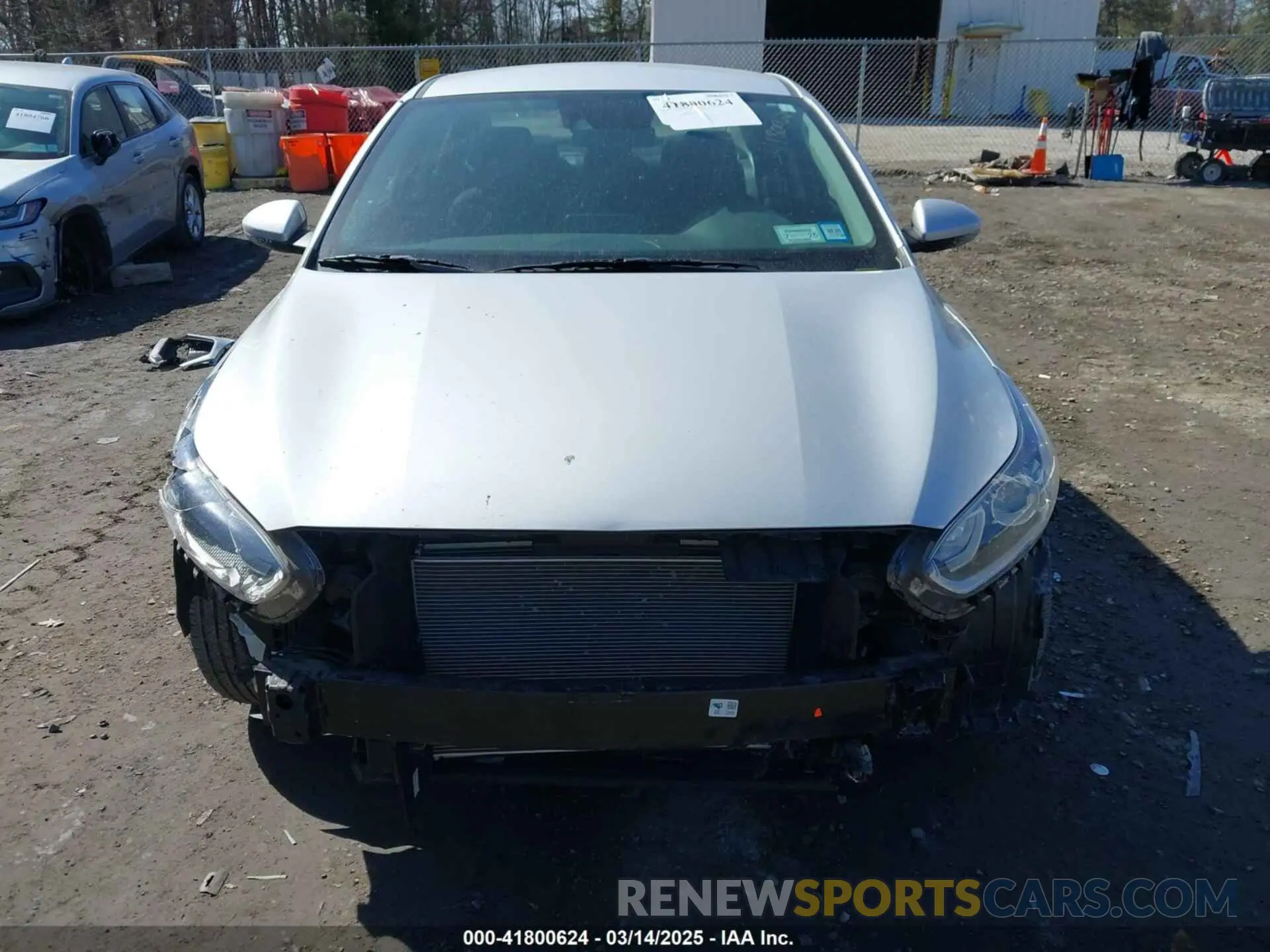 6 Photograph of a damaged car 3KPF24AD8LE223573 KIA FORTE 2020