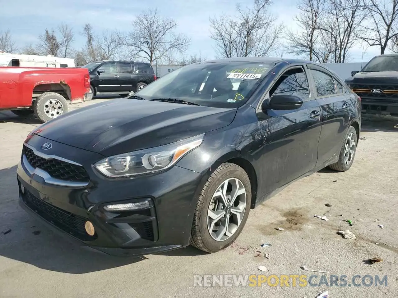 1 Photograph of a damaged car 3KPF24AD8LE234766 KIA FORTE 2020