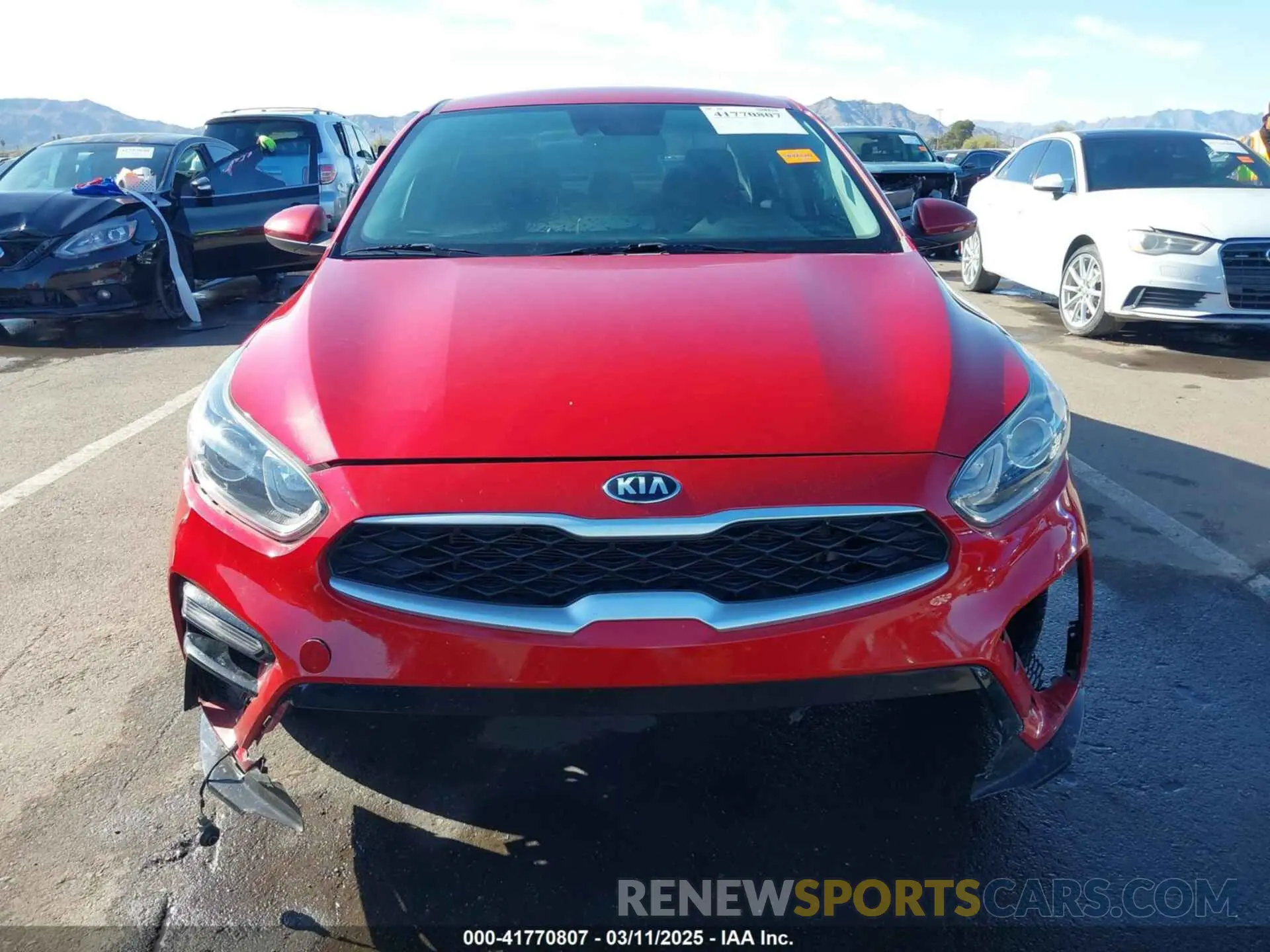 12 Photograph of a damaged car 3KPF24AD8LE237828 KIA FORTE 2020