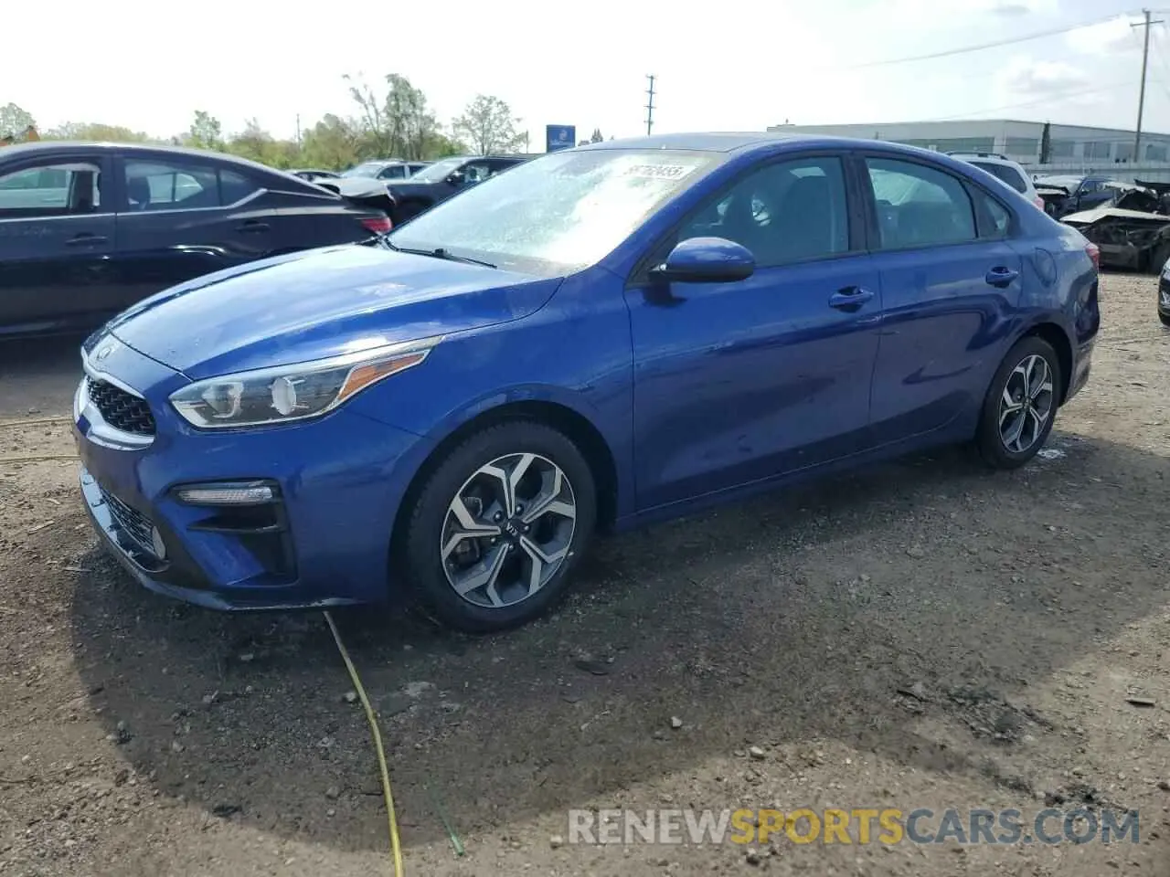 1 Photograph of a damaged car 3KPF24AD8LE243970 KIA FORTE 2020