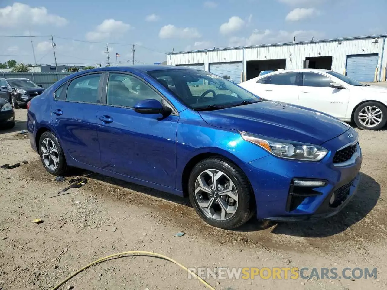 4 Photograph of a damaged car 3KPF24AD8LE243970 KIA FORTE 2020