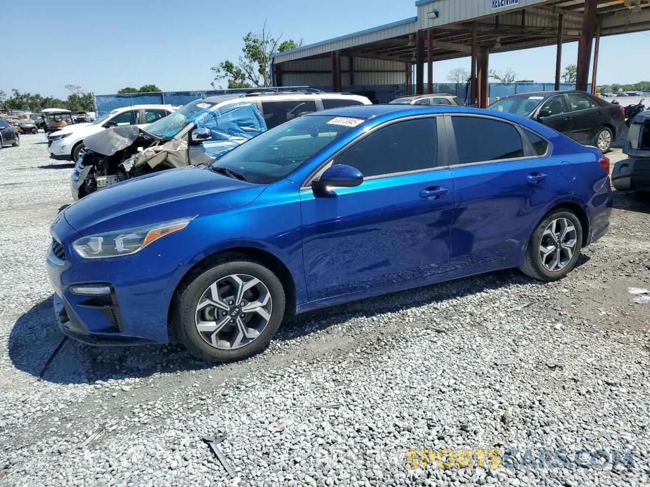 1 Photograph of a damaged car 3KPF24AD8LE260087 KIA FORTE 2020
