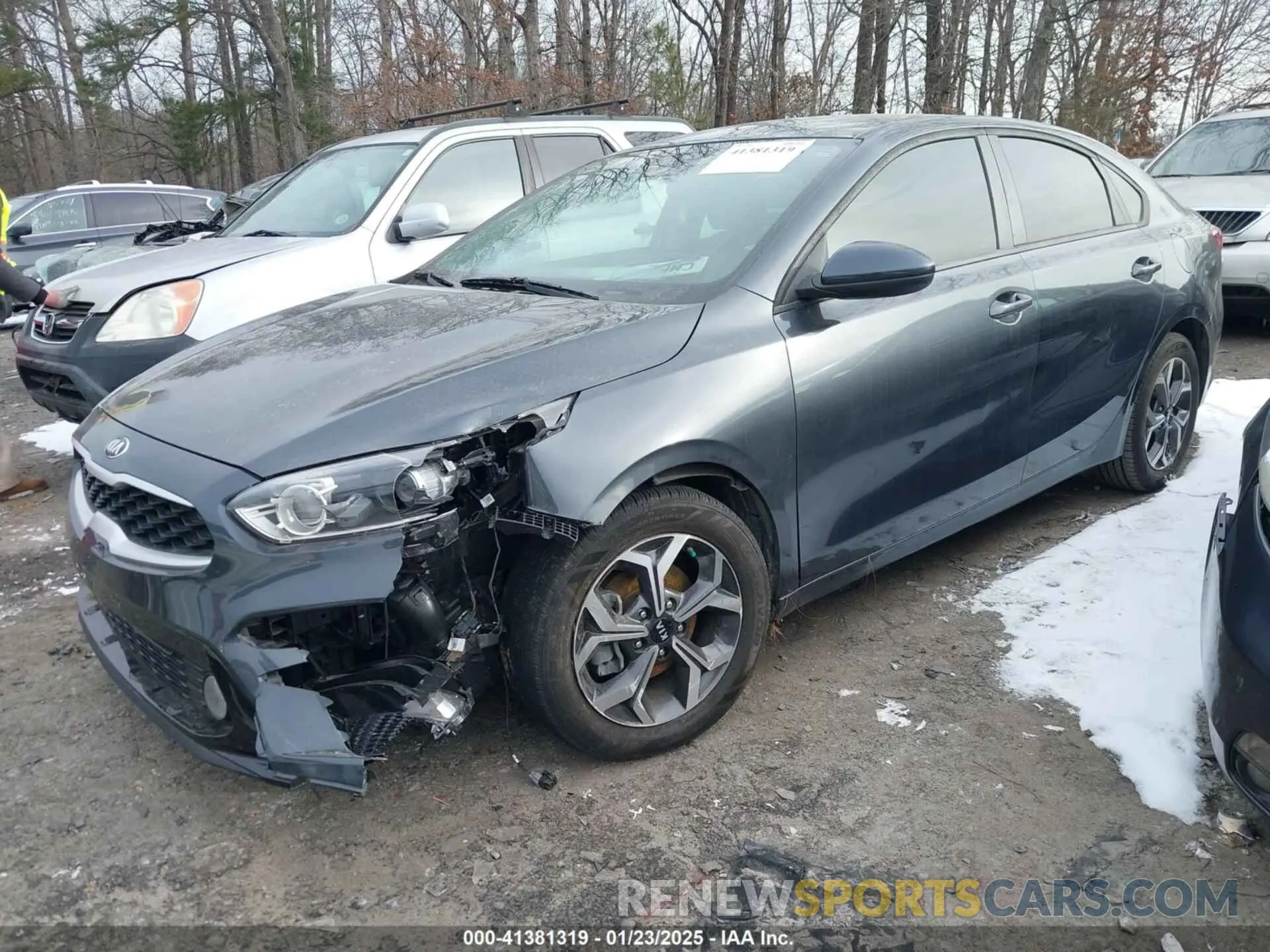 2 Photograph of a damaged car 3KPF24AD9LE141318 KIA FORTE 2020