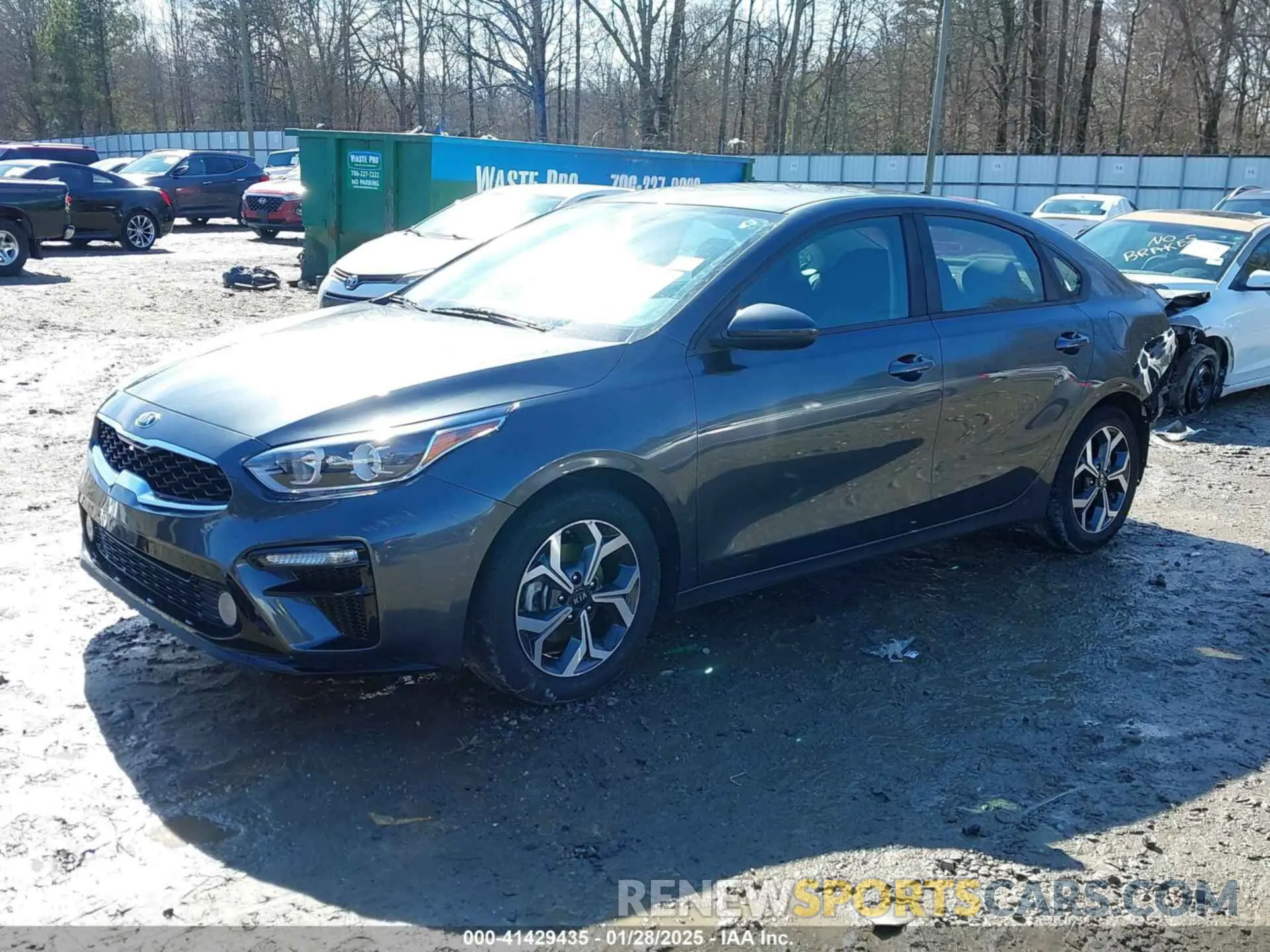 2 Photograph of a damaged car 3KPF24AD9LE142503 KIA FORTE 2020