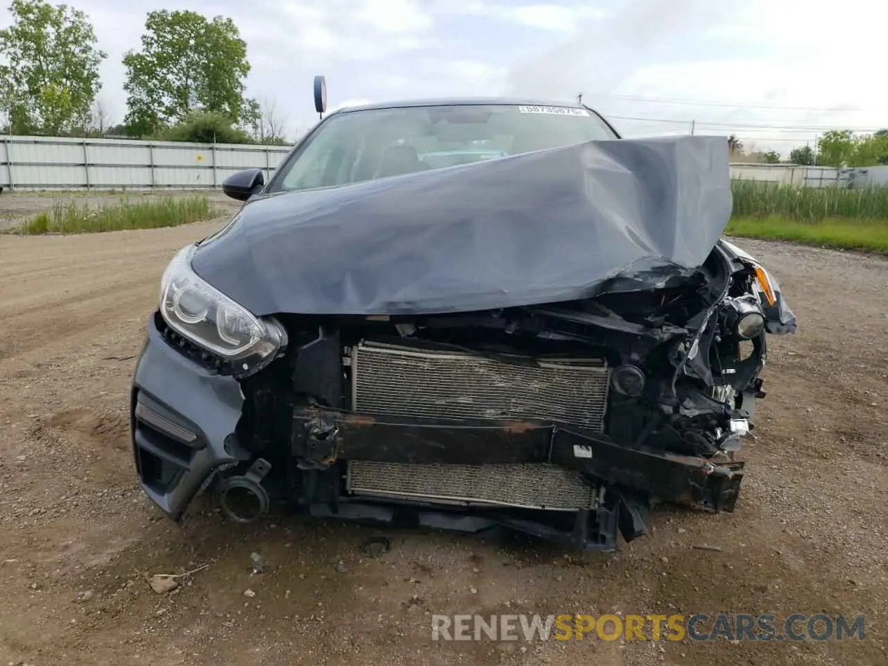 5 Photograph of a damaged car 3KPF24AD9LE173606 KIA FORTE 2020