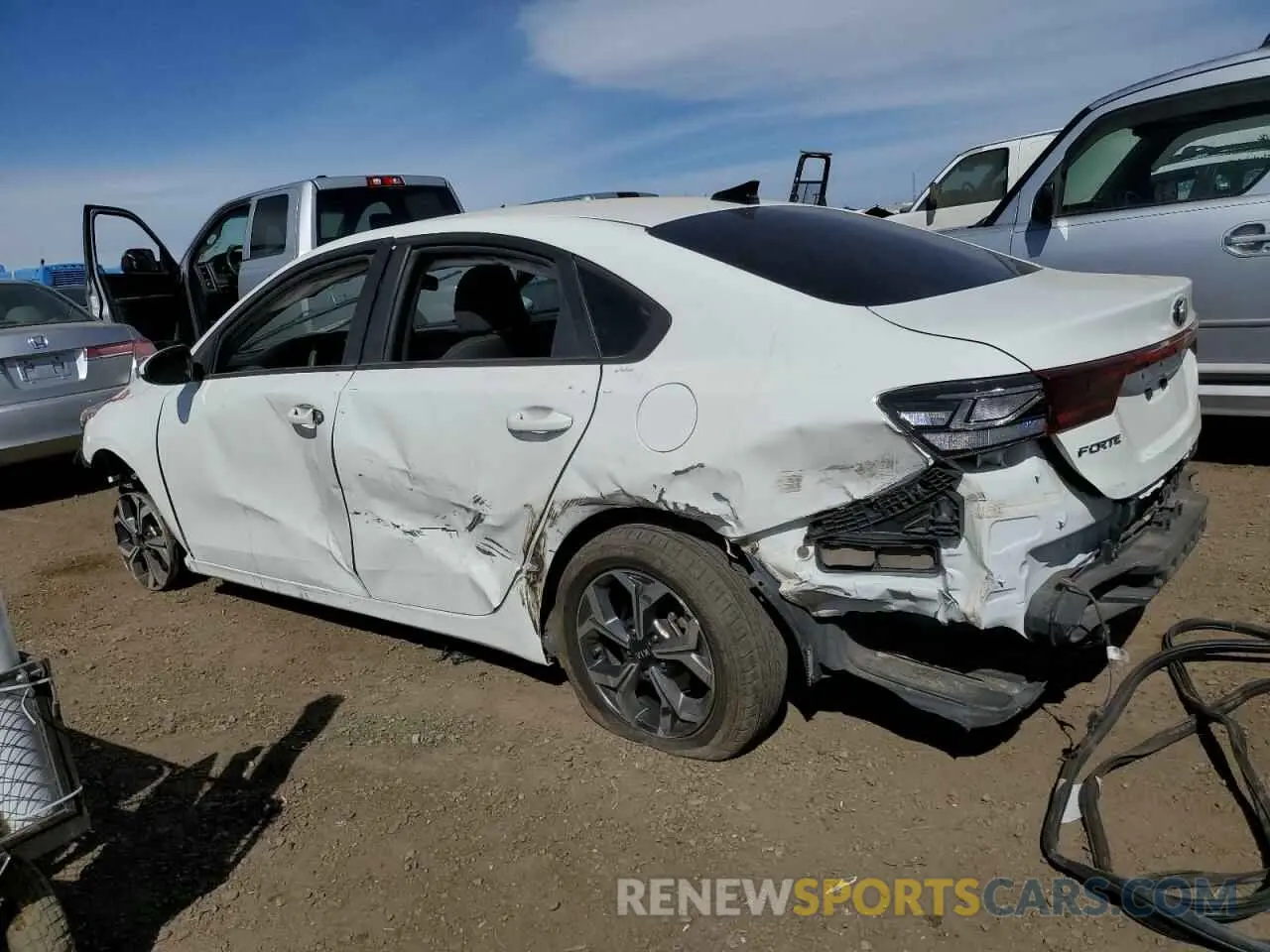 2 Photograph of a damaged car 3KPF24AD9LE173749 KIA FORTE 2020