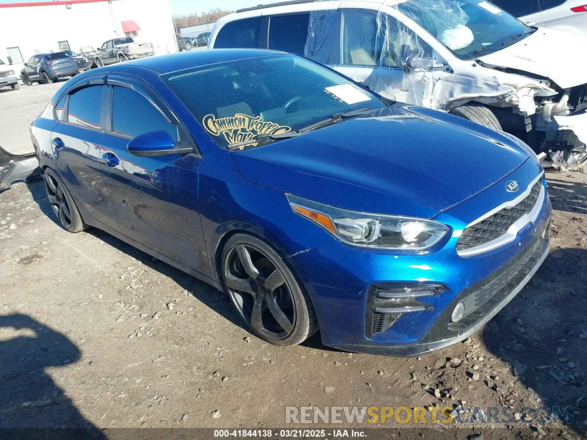 1 Photograph of a damaged car 3KPF24AD9LE179289 KIA FORTE 2020