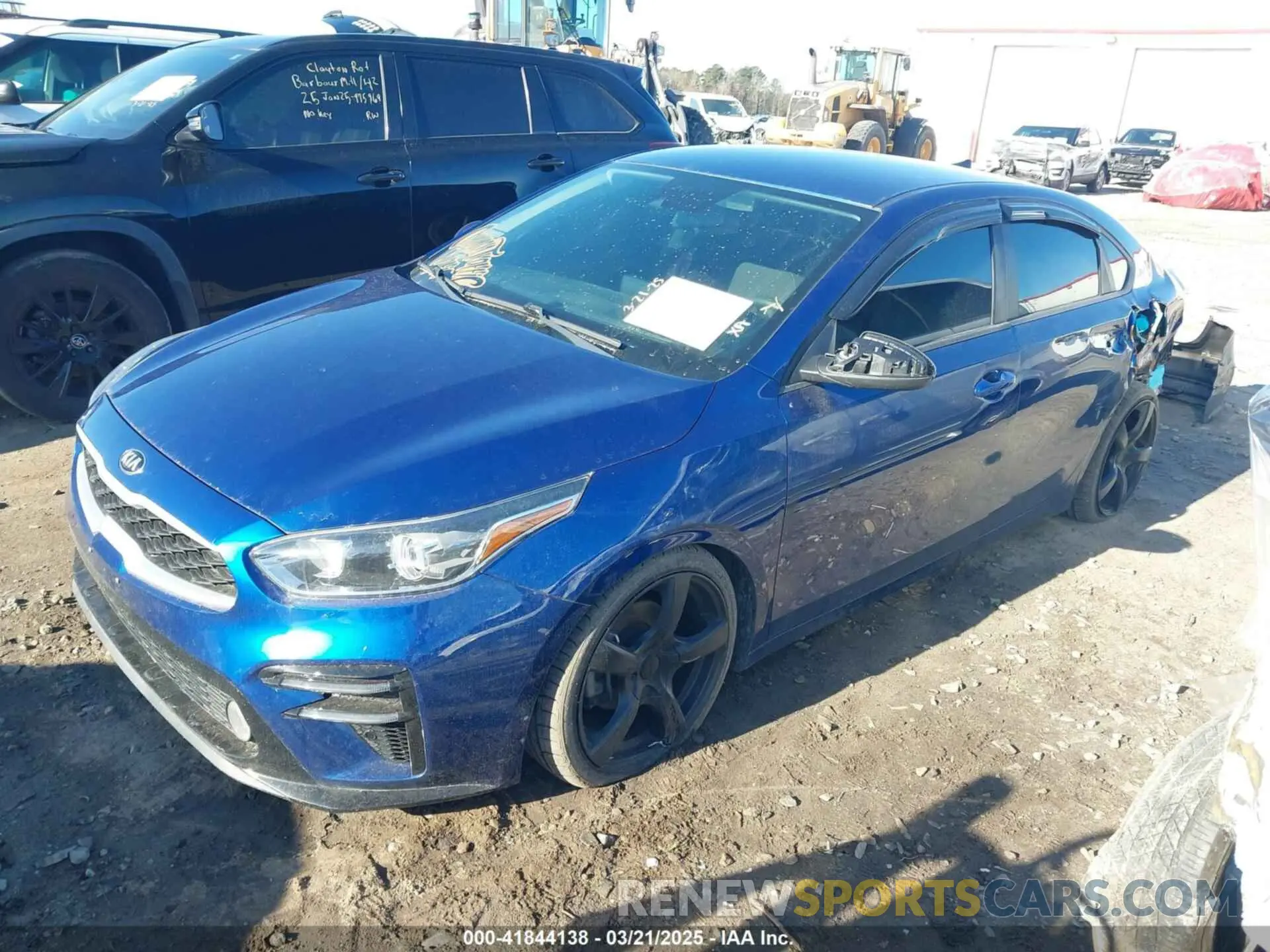 2 Photograph of a damaged car 3KPF24AD9LE179289 KIA FORTE 2020