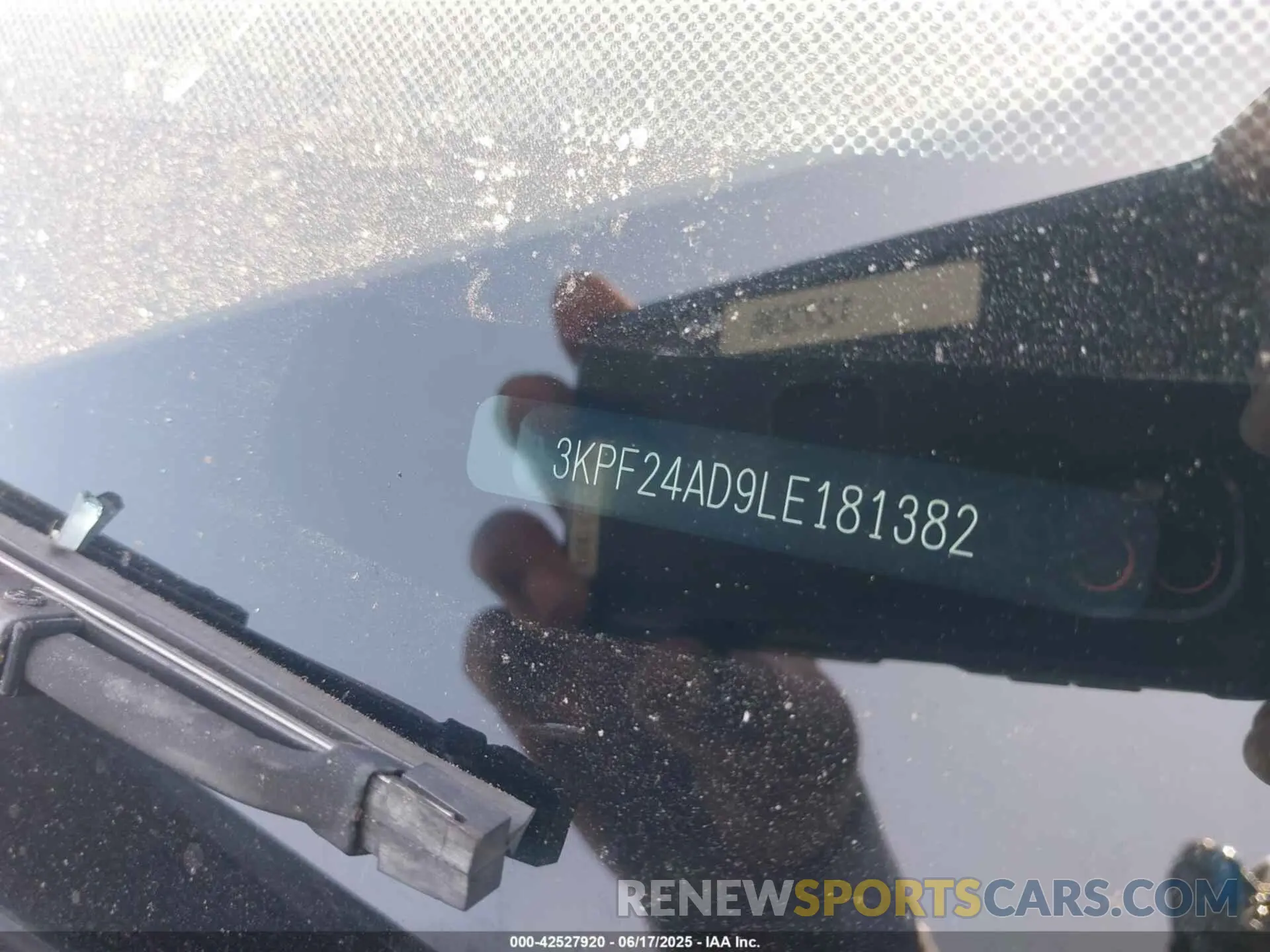 9 Photograph of a damaged car 3KPF24AD9LE181382 KIA FORTE 2020