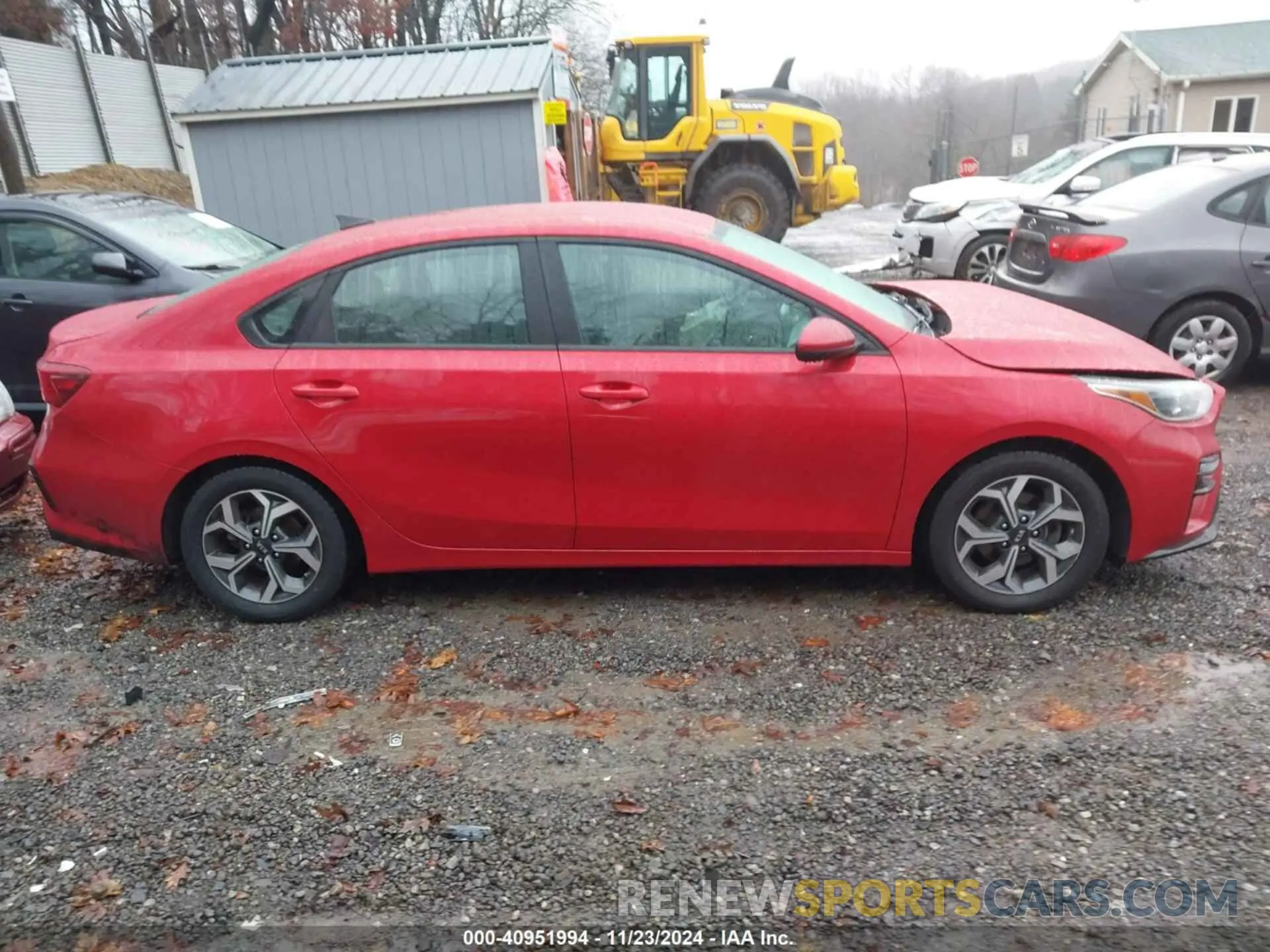 14 Photograph of a damaged car 3KPF24AD9LE215384 KIA FORTE 2020