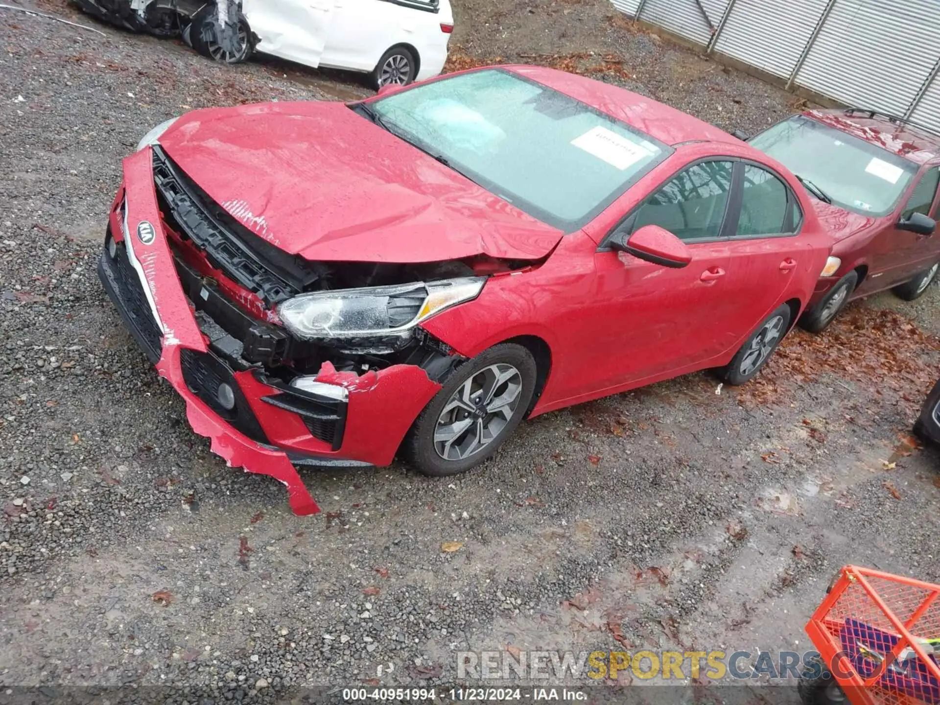 2 Photograph of a damaged car 3KPF24AD9LE215384 KIA FORTE 2020