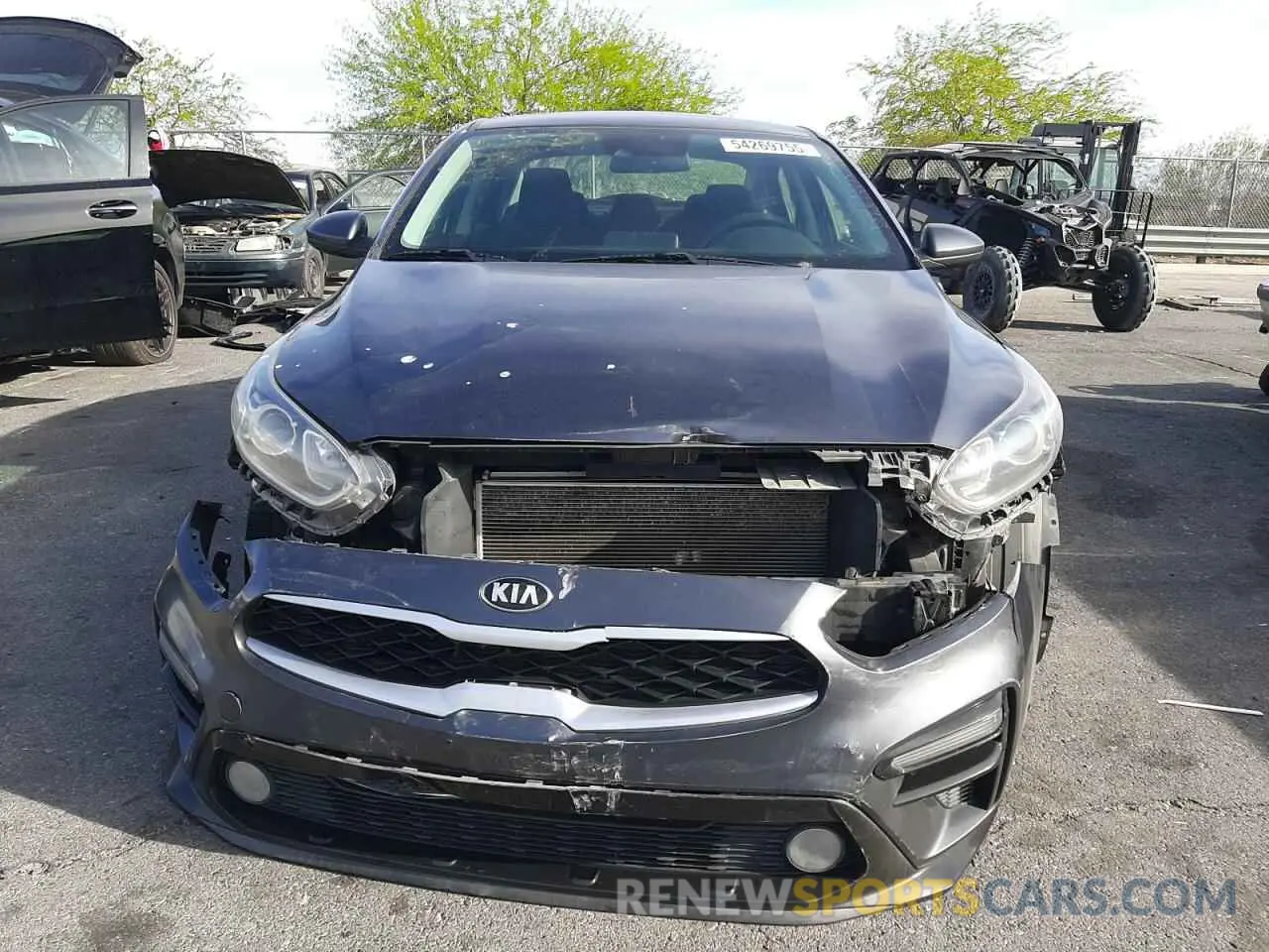 5 Photograph of a damaged car 3KPF24AD9LE237952 KIA FORTE 2020