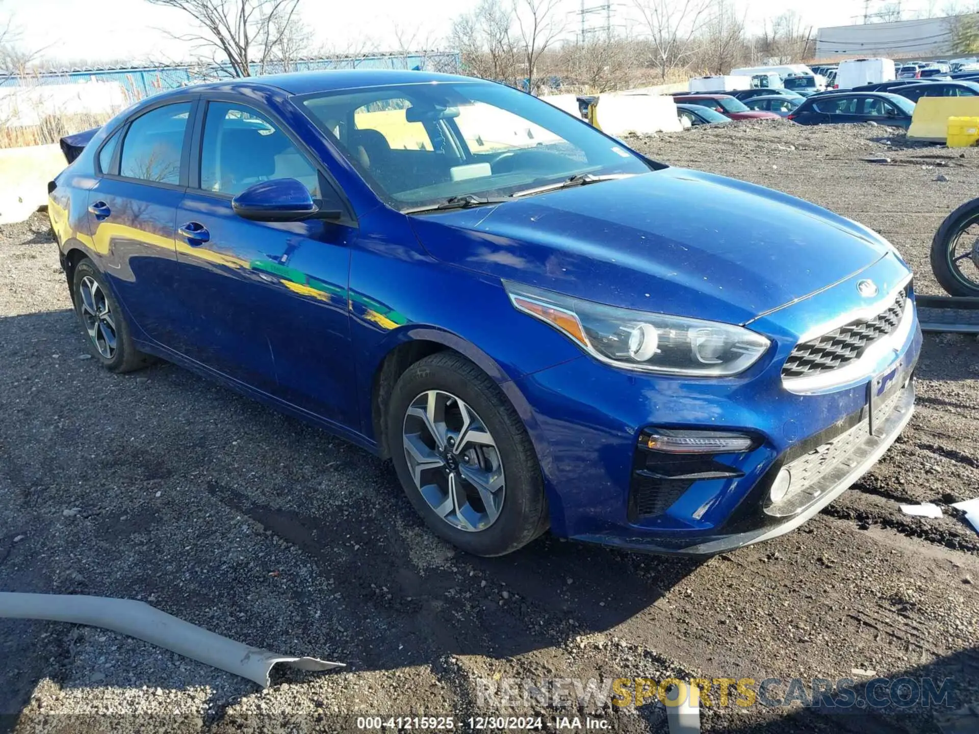 1 Photograph of a damaged car 3KPF24AD9LE248479 KIA FORTE 2020