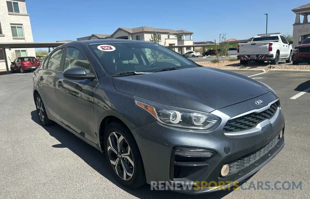 1 Photograph of a damaged car 3KPF24AD9LE251477 KIA FORTE 2020