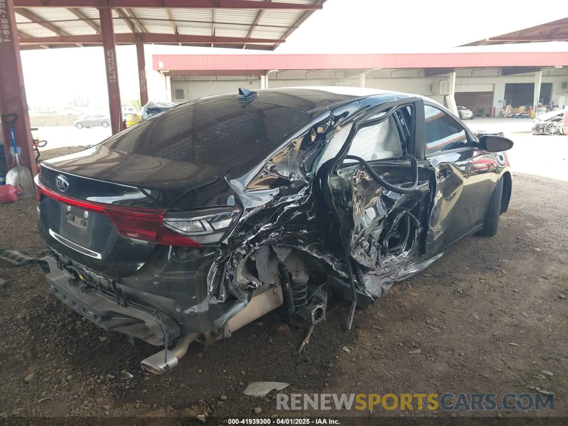 4 Photograph of a damaged car 3KPF24AD9LE255125 KIA FORTE 2020