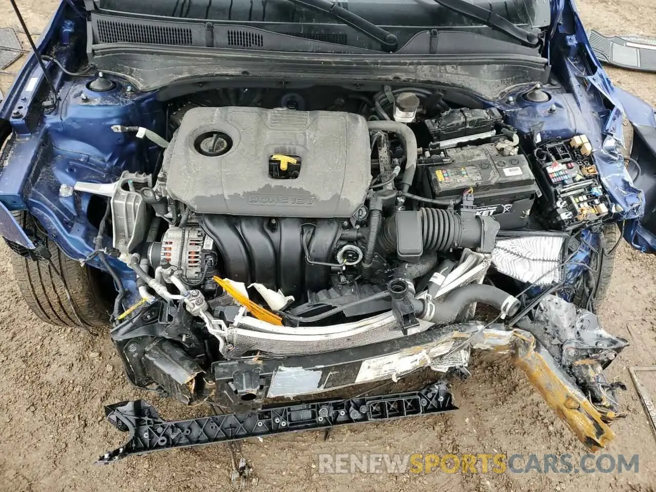 12 Photograph of a damaged car 3KPF24AD9LE255383 KIA FORTE 2020