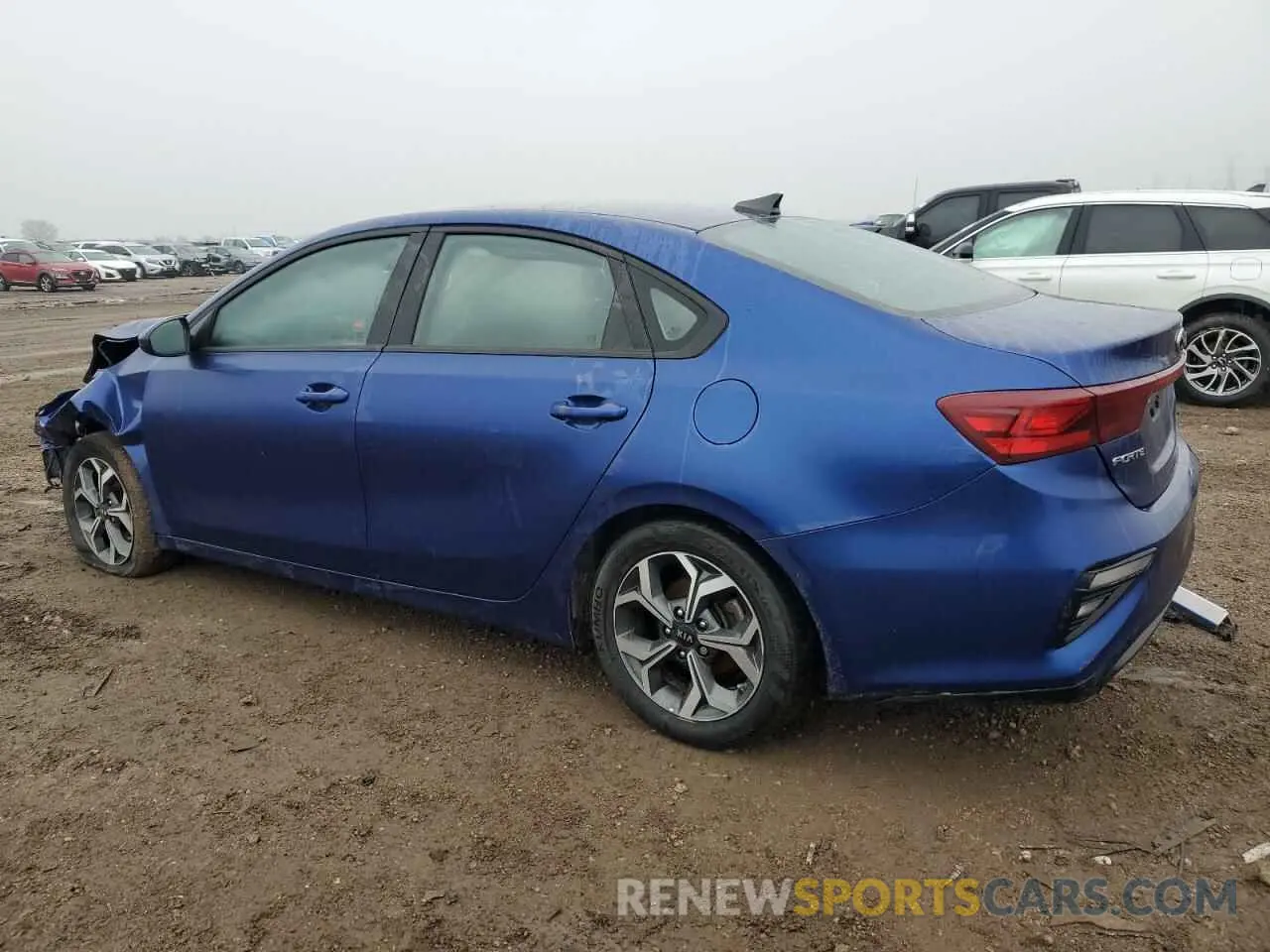 2 Photograph of a damaged car 3KPF24AD9LE255383 KIA FORTE 2020