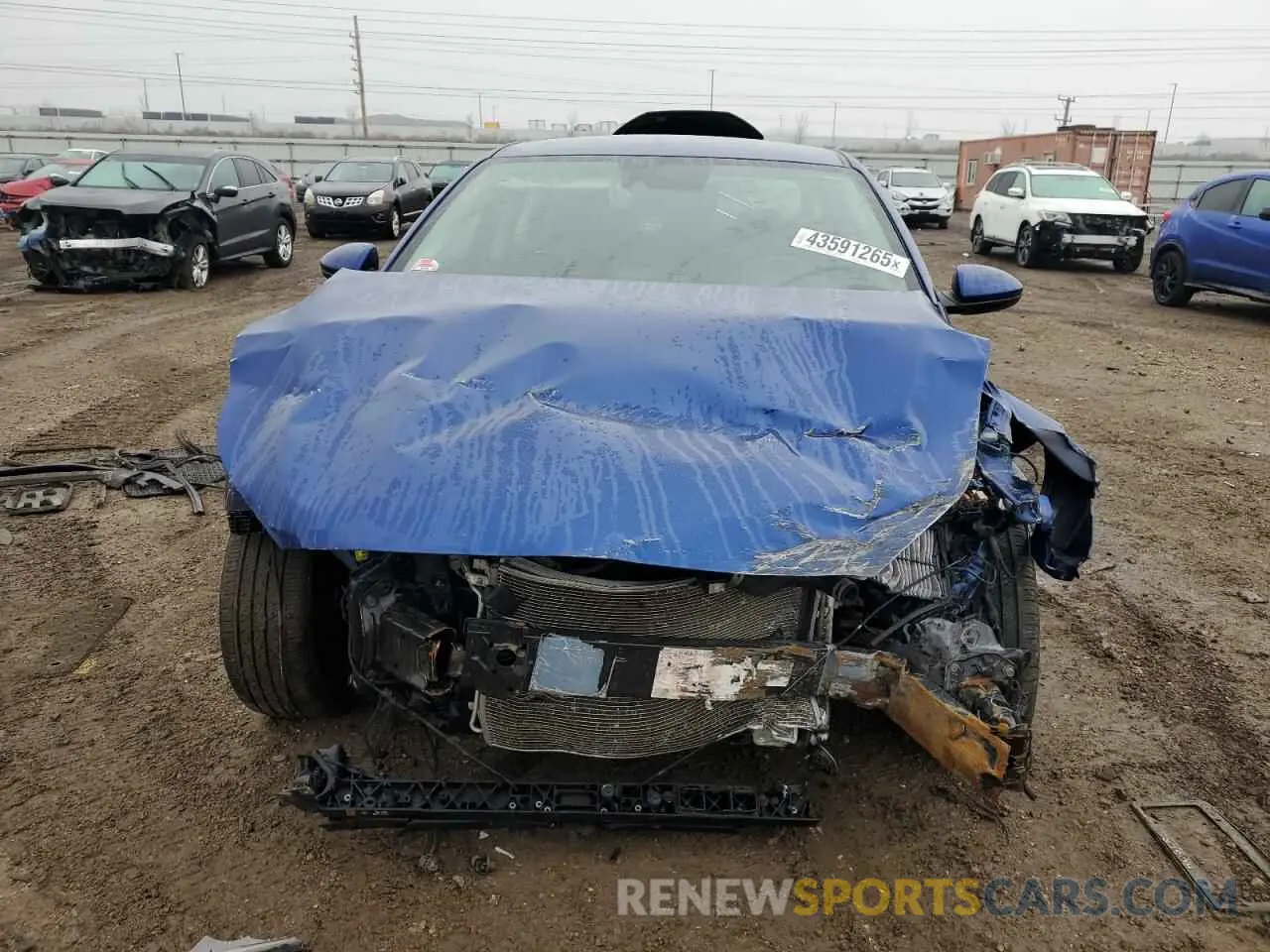 5 Photograph of a damaged car 3KPF24AD9LE255383 KIA FORTE 2020