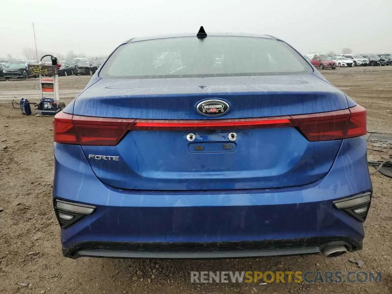 6 Photograph of a damaged car 3KPF24AD9LE255383 KIA FORTE 2020