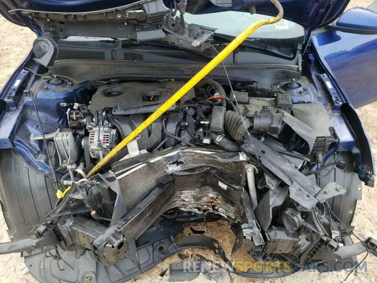 11 Photograph of a damaged car 3KPF24AD9LE261443 KIA FORTE 2020