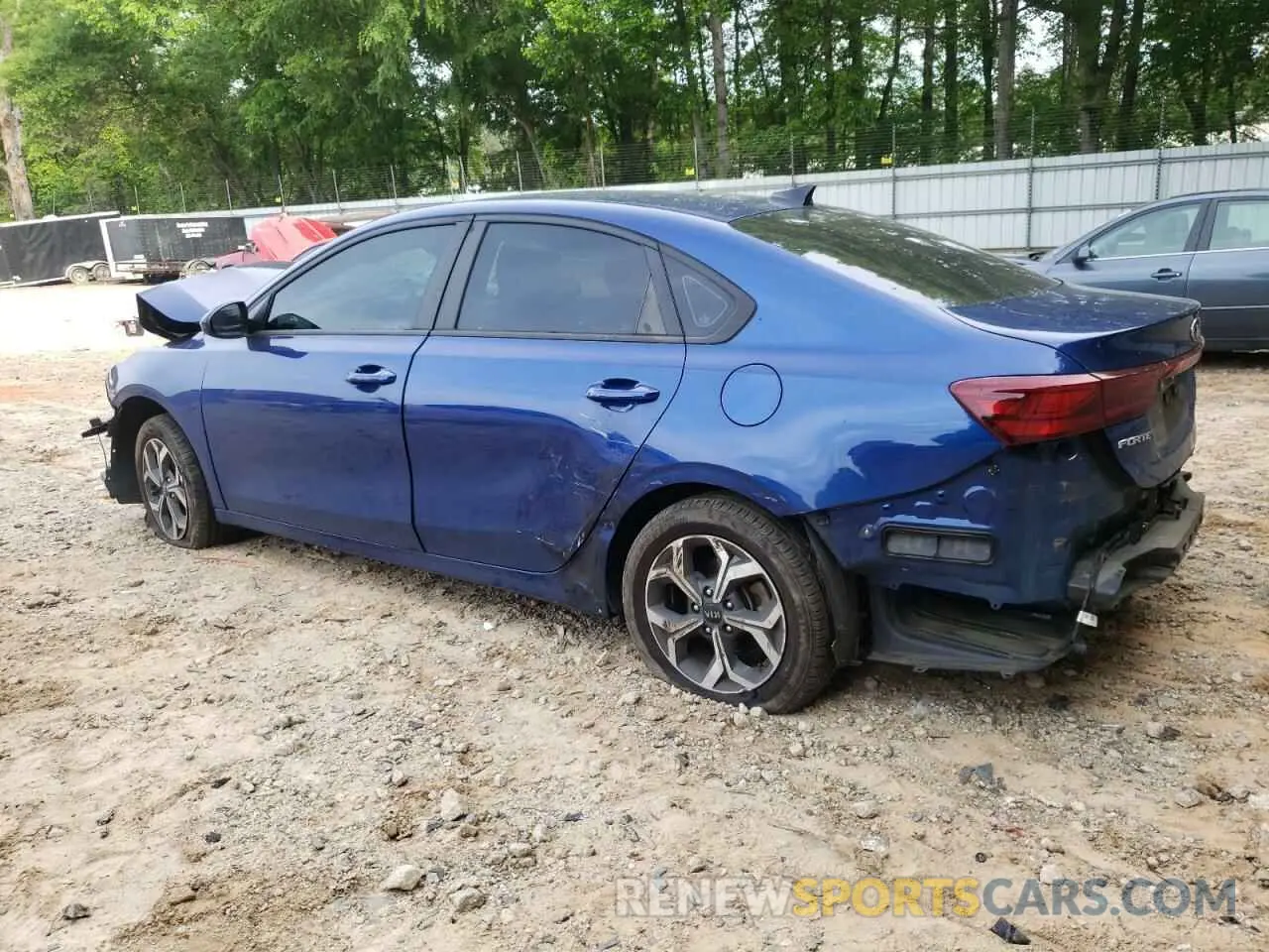 2 Photograph of a damaged car 3KPF24AD9LE261443 KIA FORTE 2020