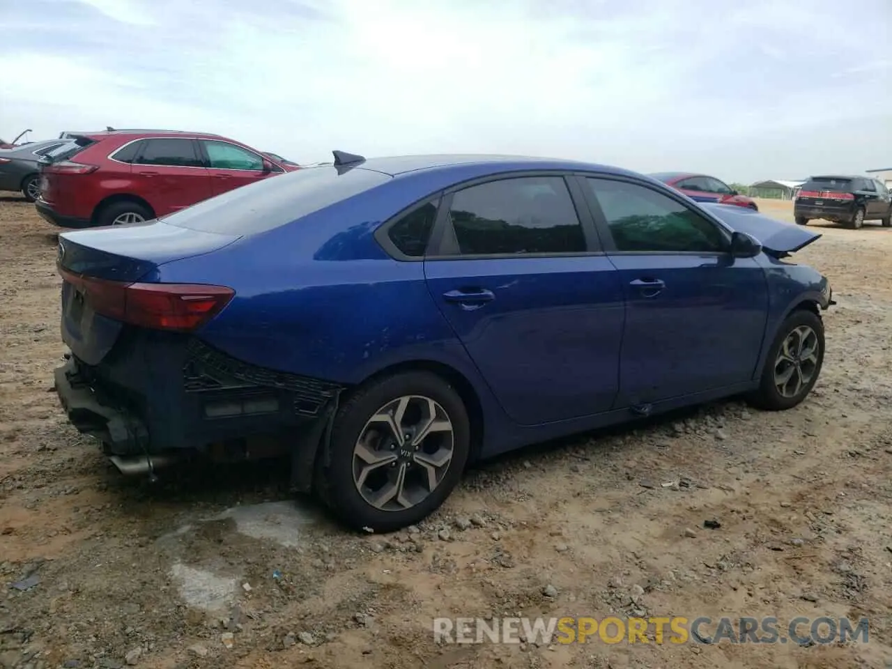 3 Photograph of a damaged car 3KPF24AD9LE261443 KIA FORTE 2020