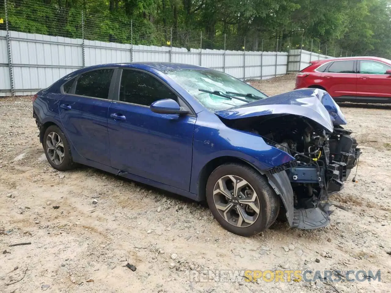 4 Photograph of a damaged car 3KPF24AD9LE261443 KIA FORTE 2020