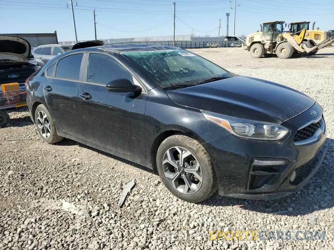 4 Photograph of a damaged car 3KPF24ADXLE170911 KIA FORTE 2020