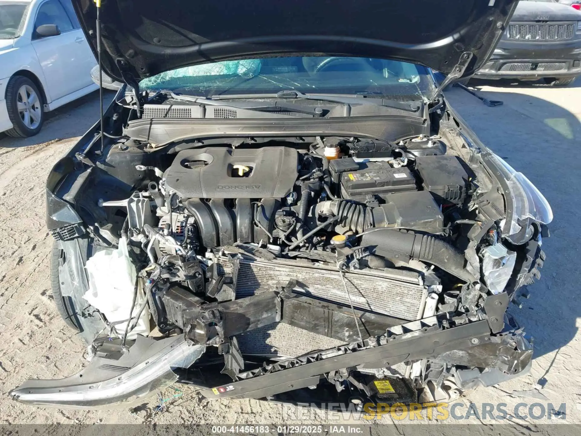 10 Photograph of a damaged car 3KPF24ADXLE178555 KIA FORTE 2020