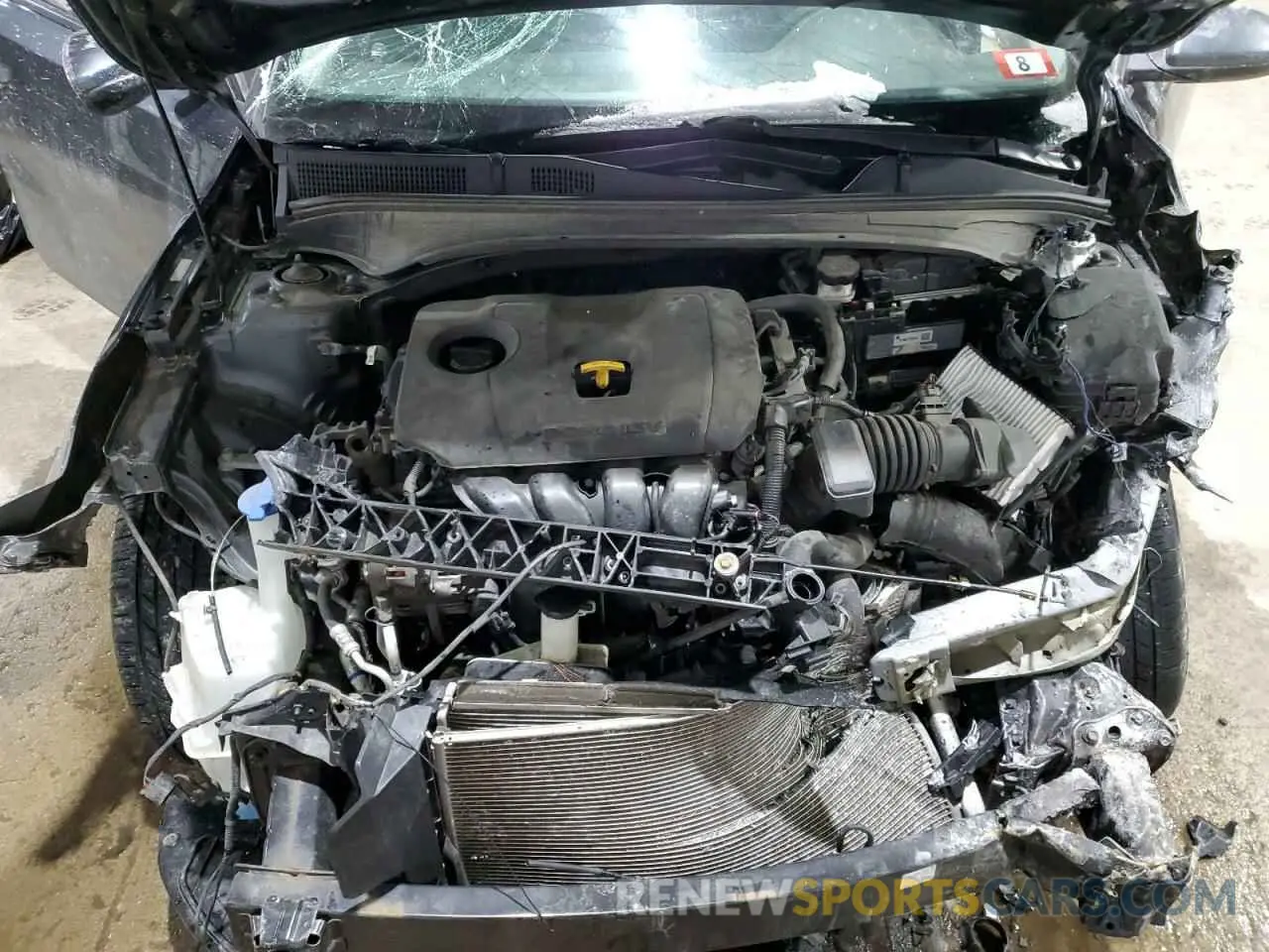 11 Photograph of a damaged car 3KPF24ADXLE184078 KIA FORTE 2020