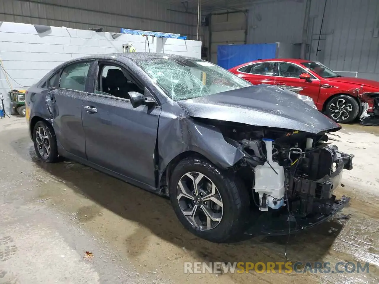 4 Photograph of a damaged car 3KPF24ADXLE184078 KIA FORTE 2020