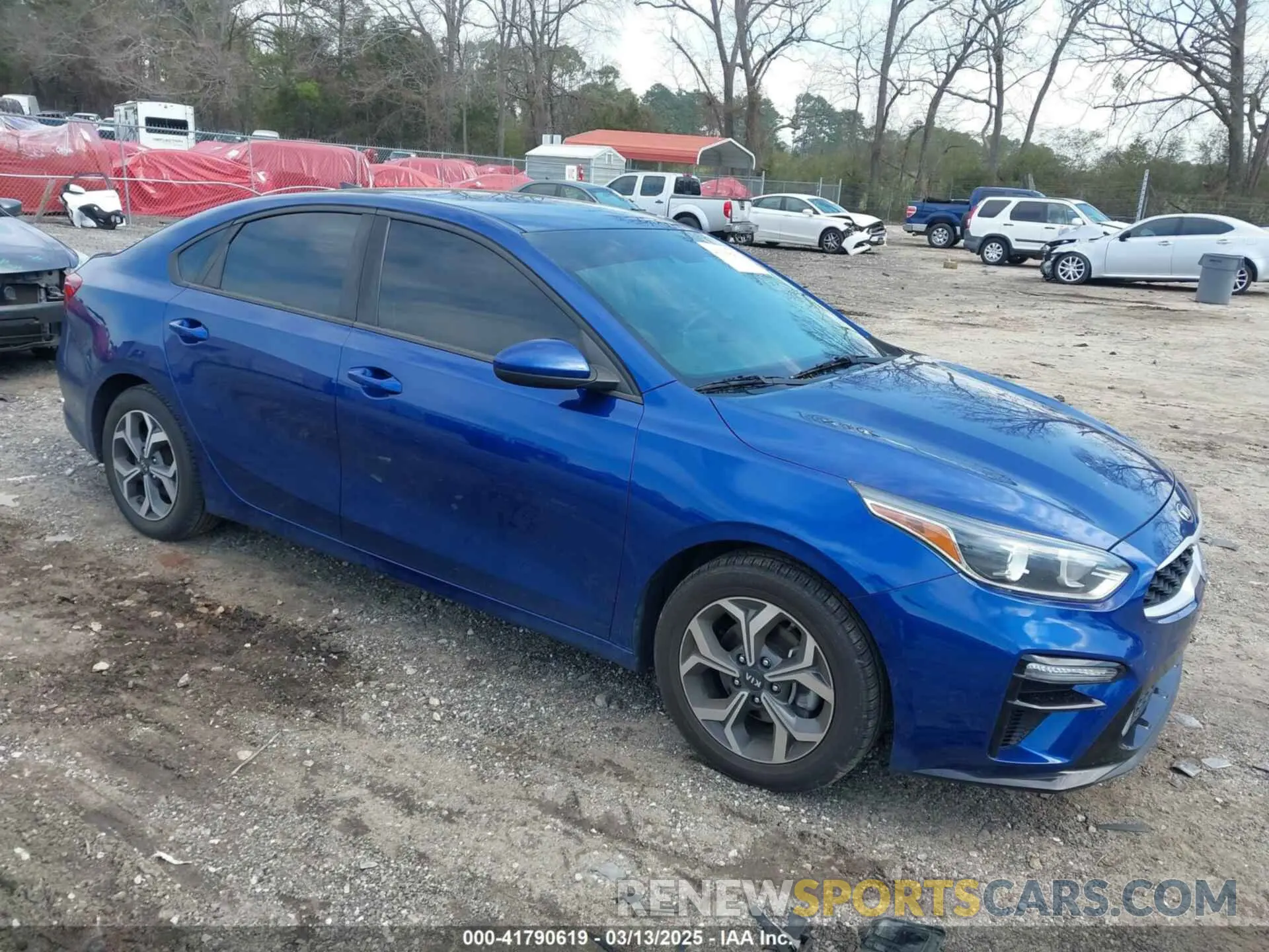1 Photograph of a damaged car 3KPF24ADXLE191127 KIA FORTE 2020