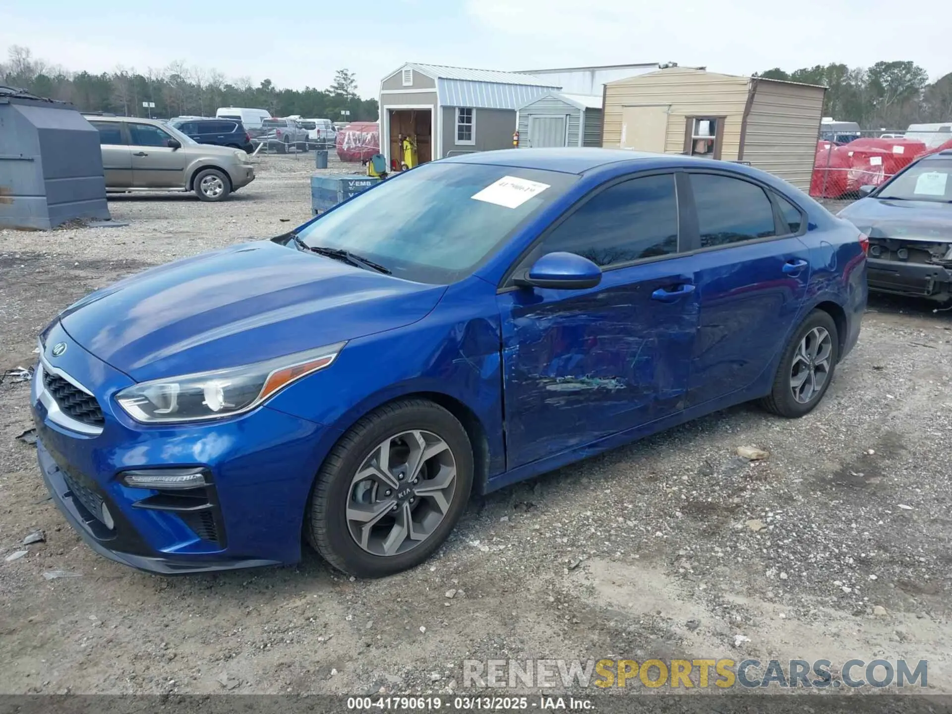 2 Photograph of a damaged car 3KPF24ADXLE191127 KIA FORTE 2020